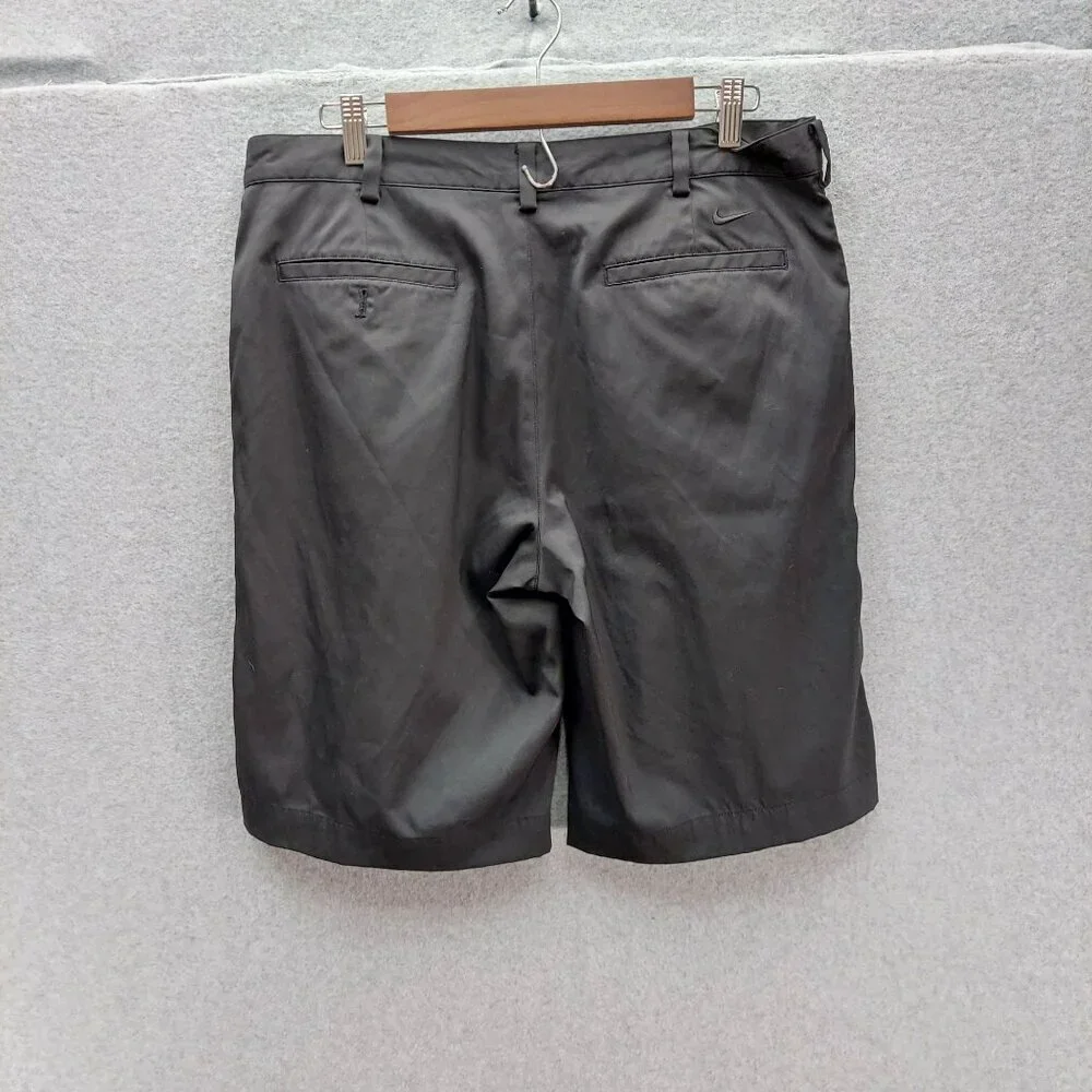 Nike‎ Golf Mens FITDRY Black Performance Shorts Size 34